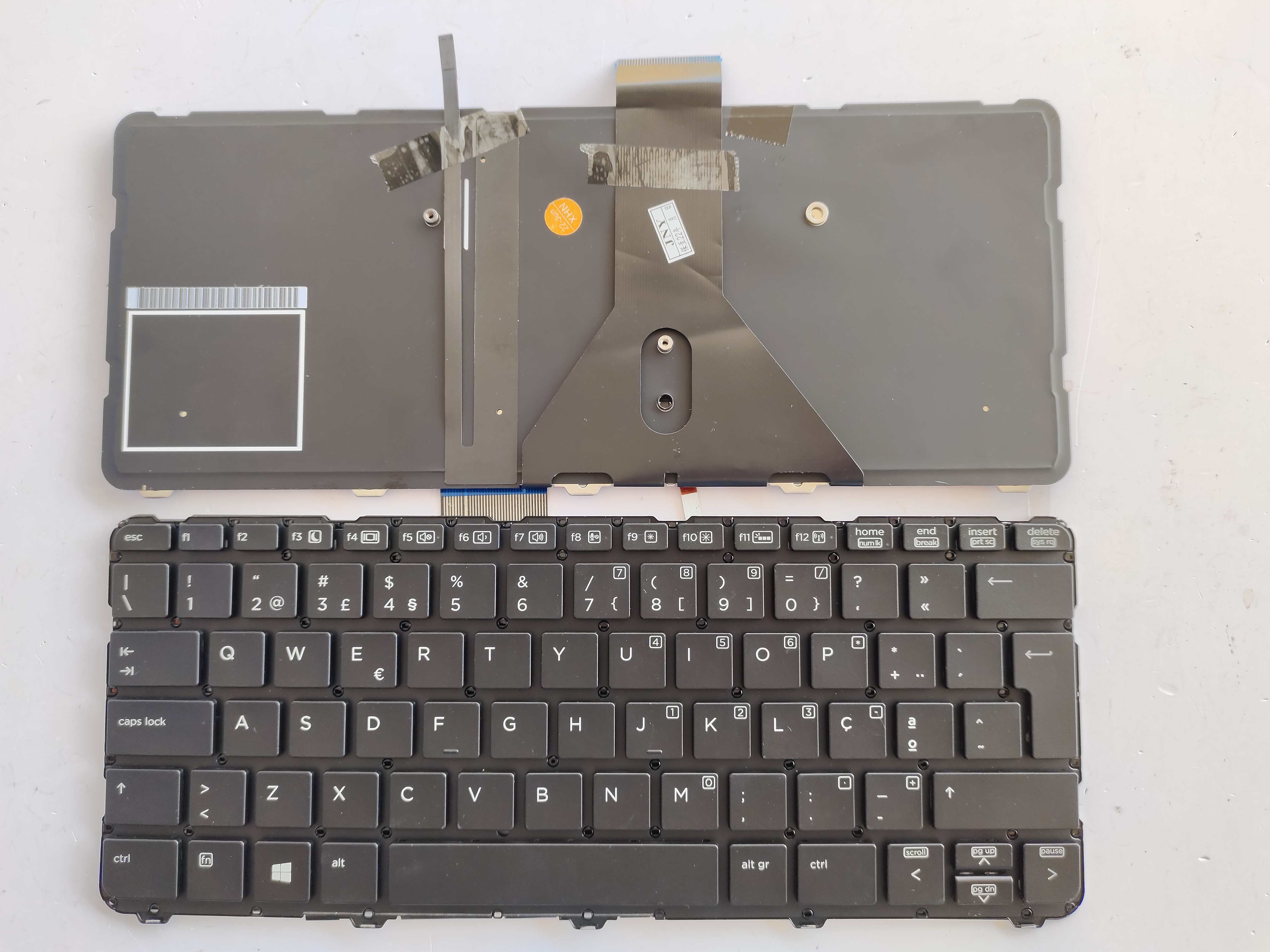 Picture of New Replacement Laptop Keyboard For HP 11G1/11 EE G1/11EEG1 BLACK Backlit PO Layout